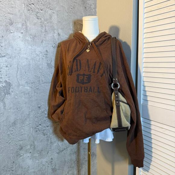 Preppy Soft Brown Fall Hoodie - Picture 4 of 8